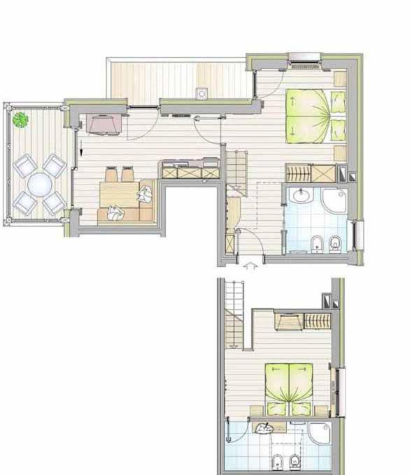 Apartments Chalet Ciufdlton Кольфоско Екстер'єр фото